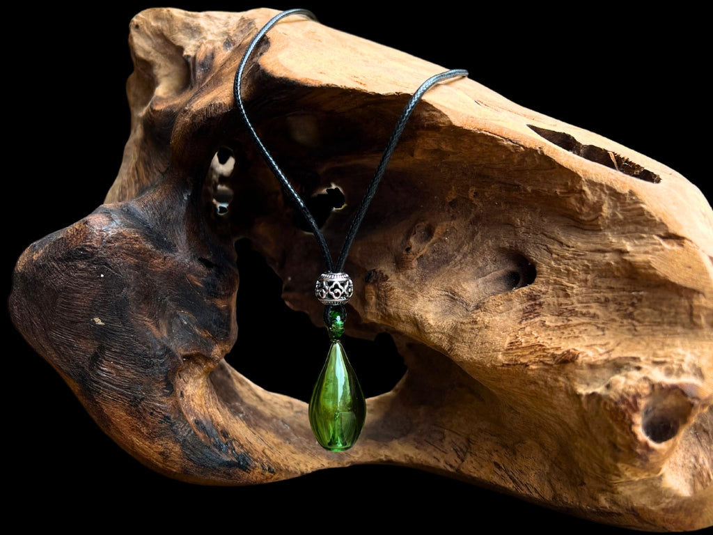 Aromatherapy Glass Pendant