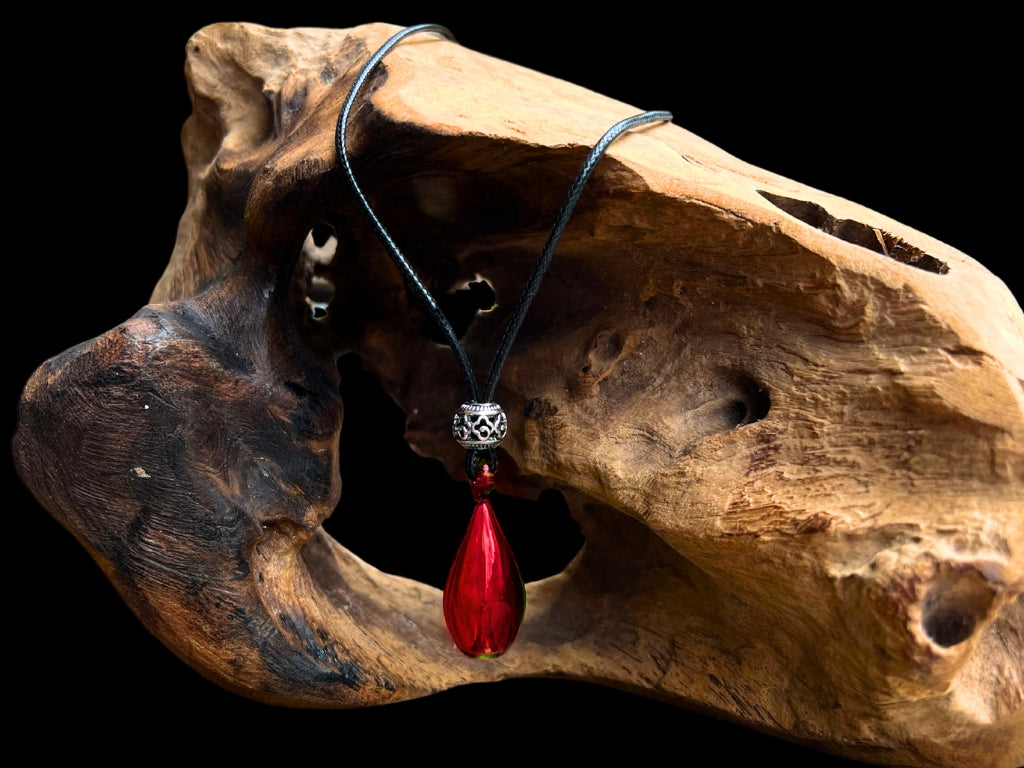 Aromatherapy Glass Pendant