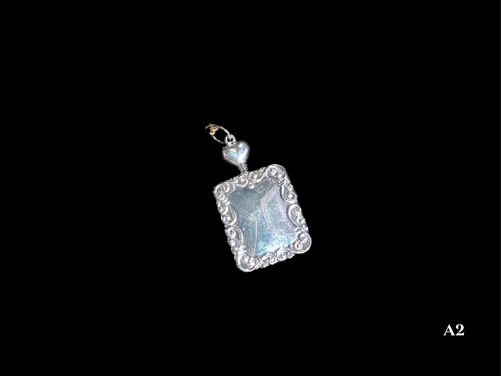 Silver Perfume Pendant